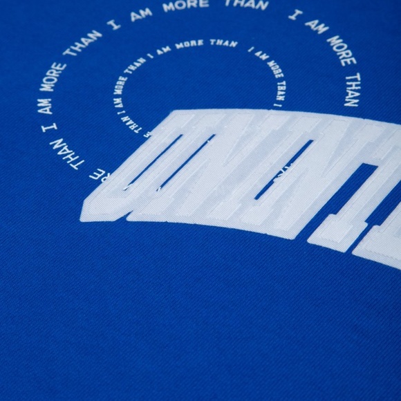 NWOT Uninterrupted ARCH SUMMIT HOODIE LAPIS BLUE Small - Picture 4 of 7